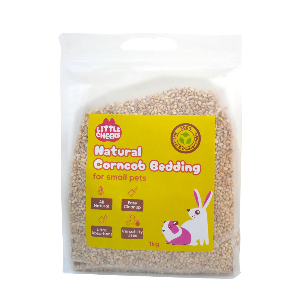 Natural Corncob Bedding 1kg