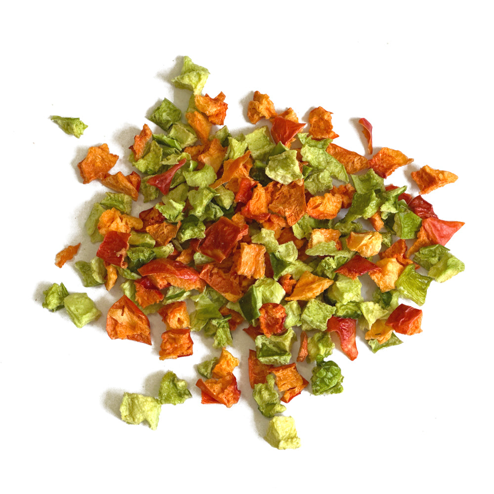 Freeze Dried Capsicum for Small Animals