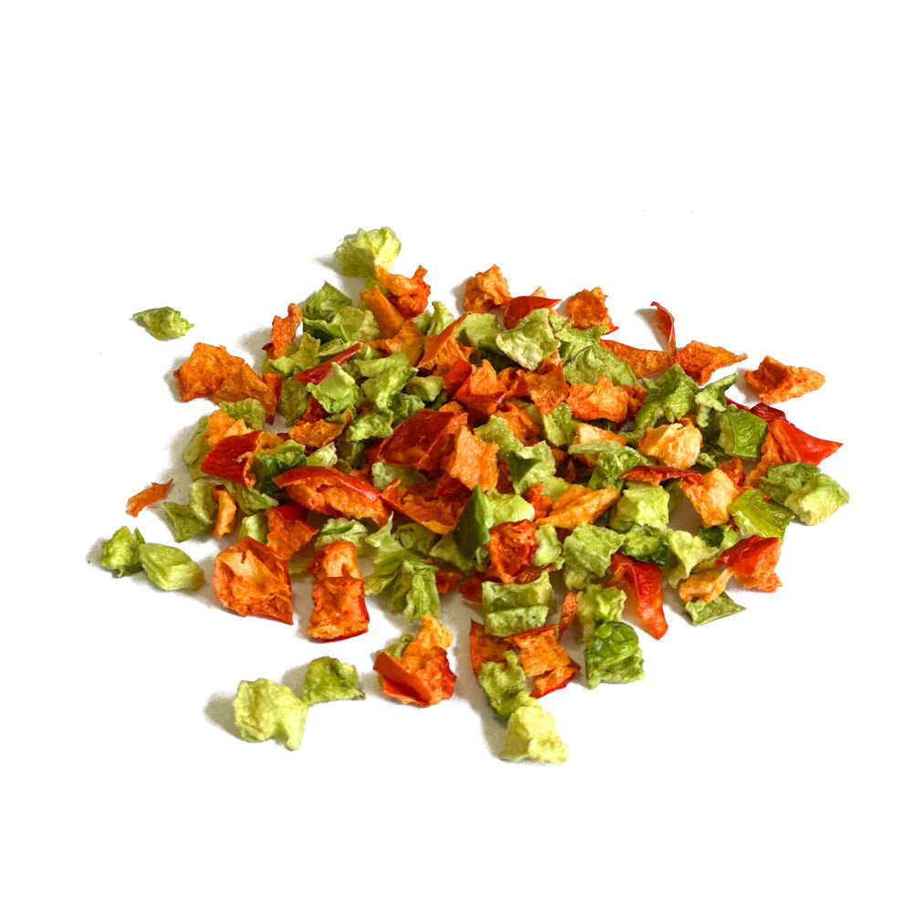 Freeze Dried Capsicum for Small Animals