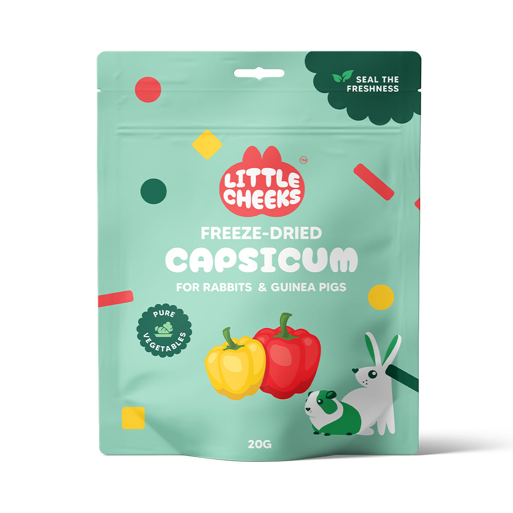Freeze Dried Capsicum for Small Animals