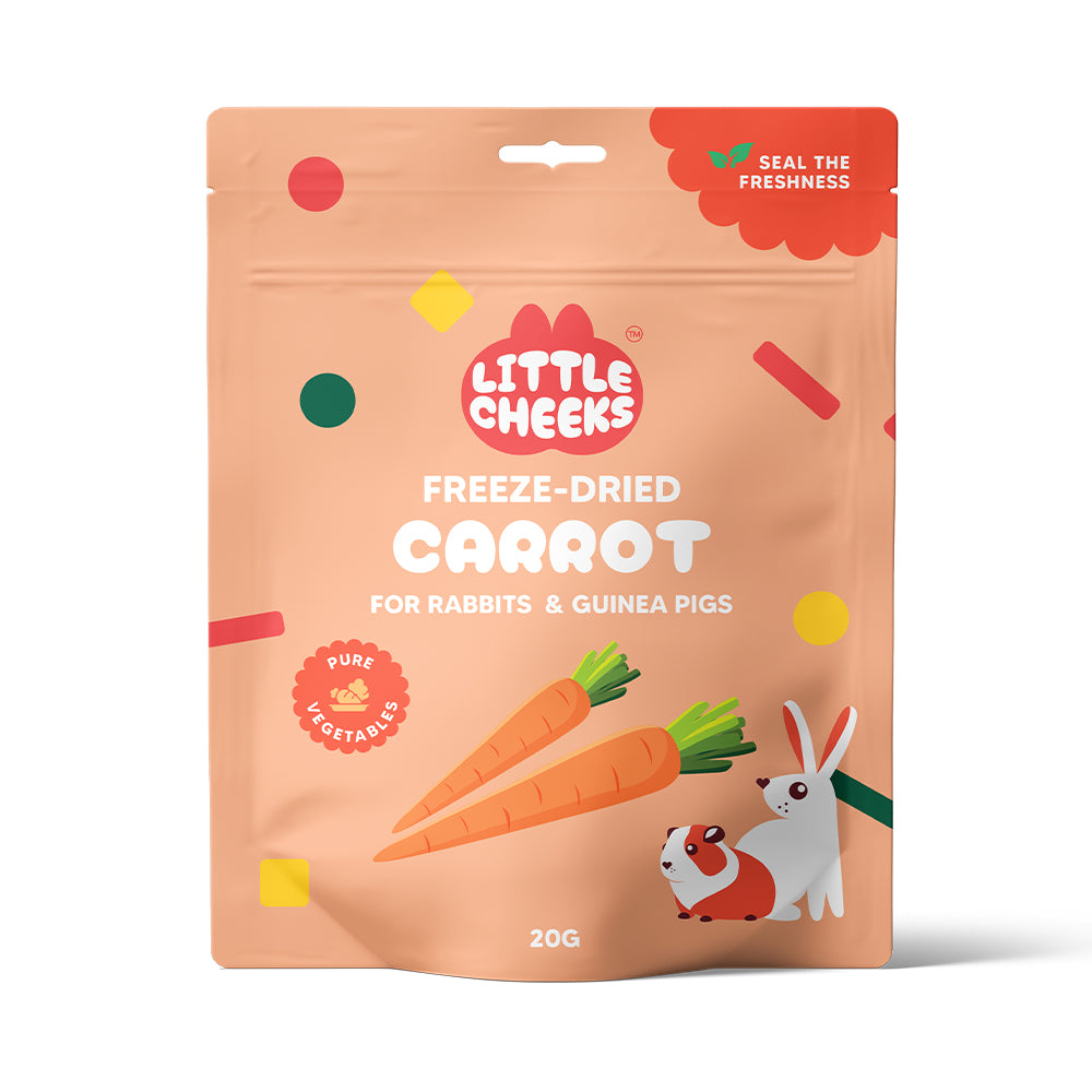 Freeze Dried Carrot for Small Animals