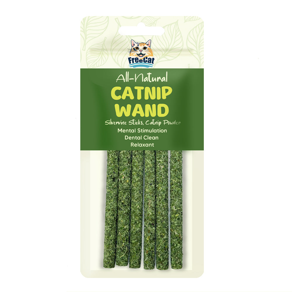 All-Natural Catnip Wand 6pcs