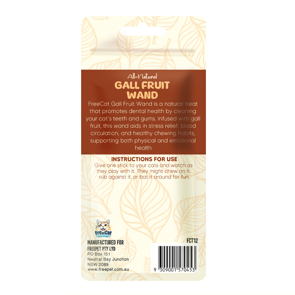 All-Natural Gall Fruit Wand 6pcs