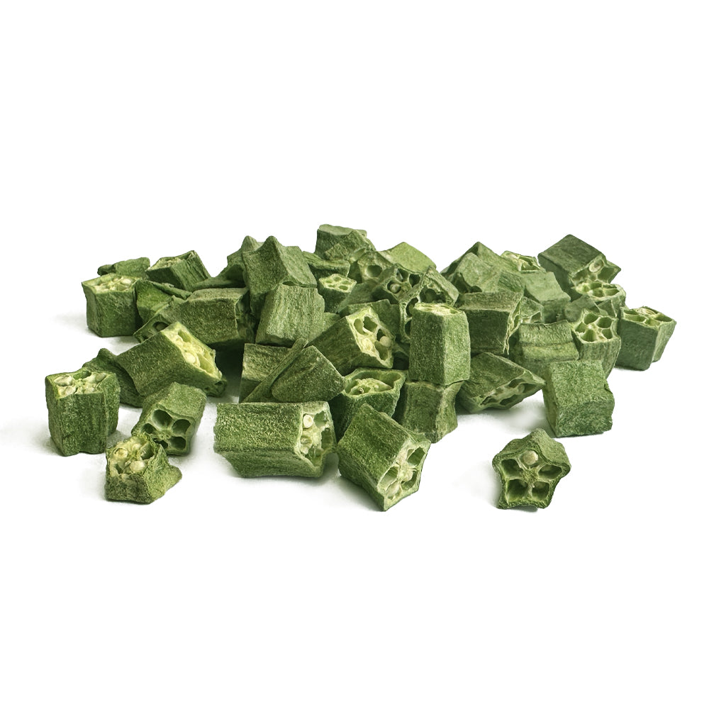 Freeze Dried Okra for Small Animals