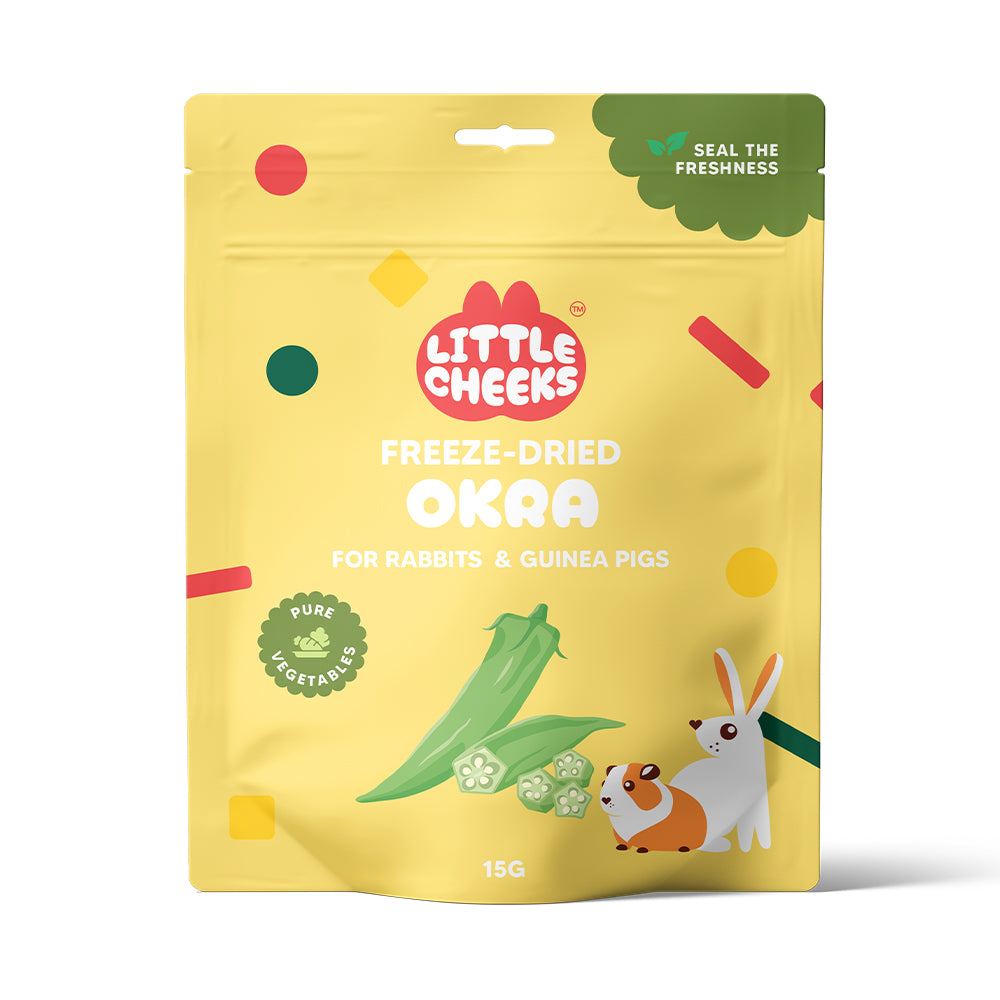 Freeze Dried Okra for Small Animals