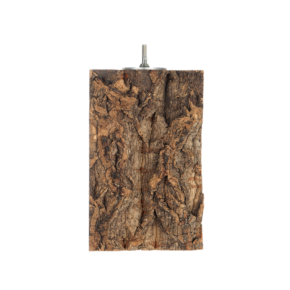 Cork Bark Bird Perch Medium