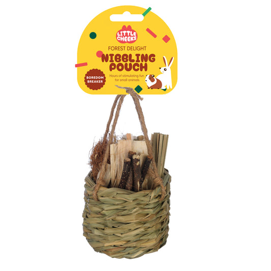 Forest Delight Nibbling Pouch For Small Animals