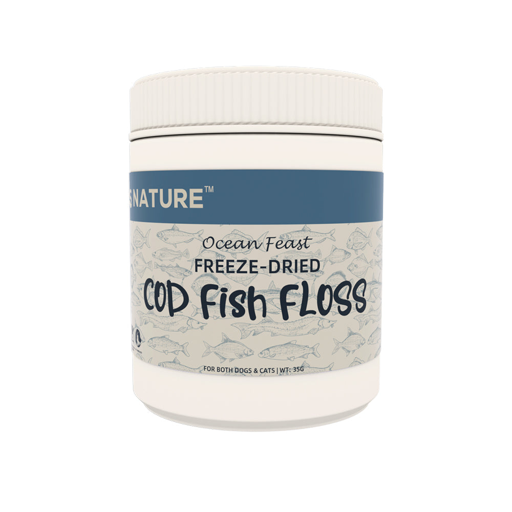Freeze Dried Cod Fish Floss 35g – FreePet