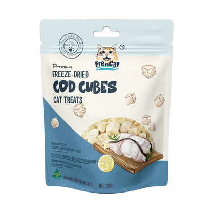 Freeze Dried Cod Cubes