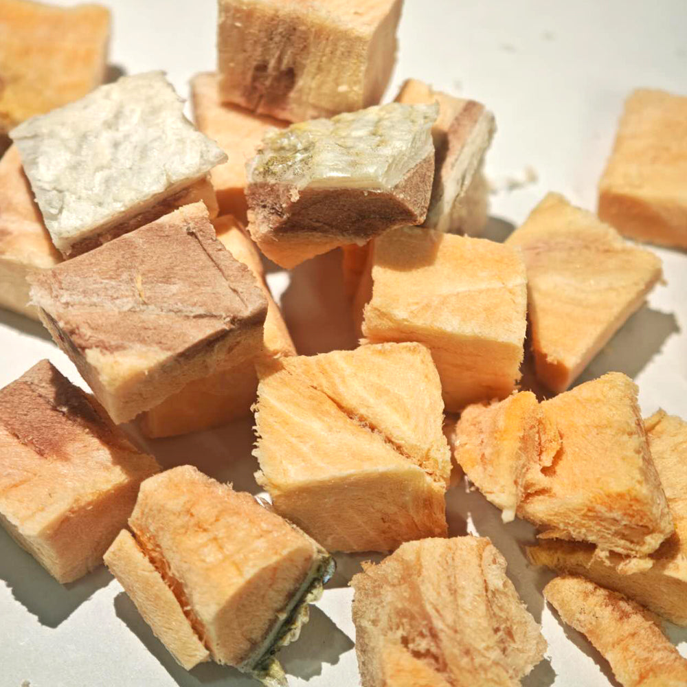 Freeze Dried Salmon Cube Cat Treats