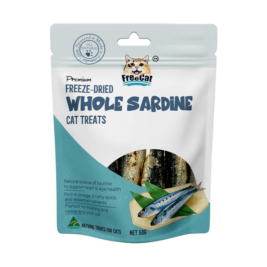 FreeCat Freeze Dried Sardine 50g