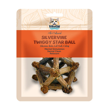 All Nature Silvervine Twiggy Star Ball